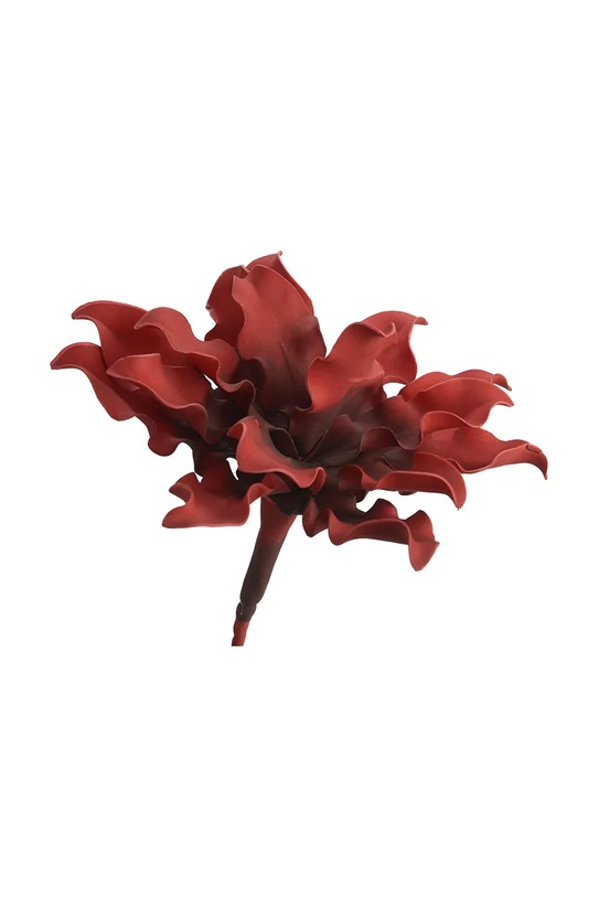 home & lifestyle sztuczny kwiat 15 x 54 x 3 cm czerwony 131003