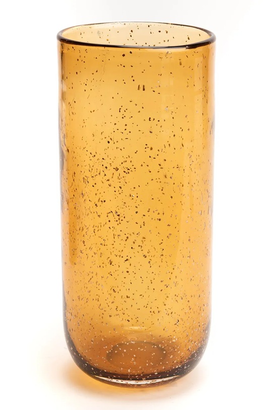 home & lifestyle wazon dekoracyjny 28 cm żółty 159630.