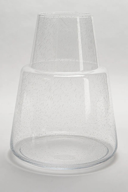 home & lifestyle wazon dekoracyjny 25 cm transparentny 156403