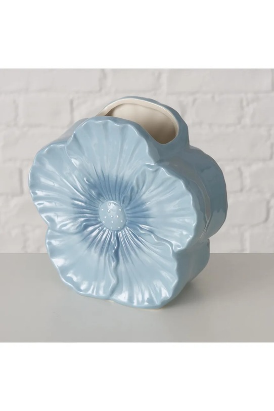 Boltze wazon dekoracyjny Melany 15 cm 2077692 niebieski AA00