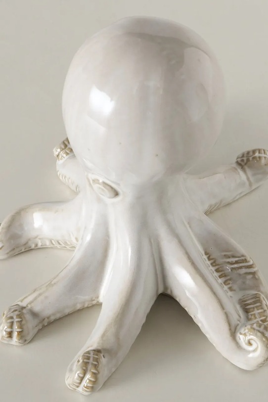 Σαλόνι και υπνοδωμάτιο Διακοσμητική φιγούρα Boltze Polipo 13 x 12,5 x 12,2 cm 2078353 λευκό