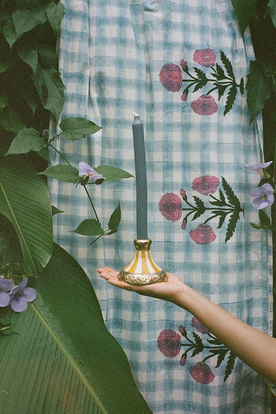 Διακοσμητικό κηροπήγιο Doing Goods Sanya 10 cm πολύχρωμο 1.20.30.050.010.5