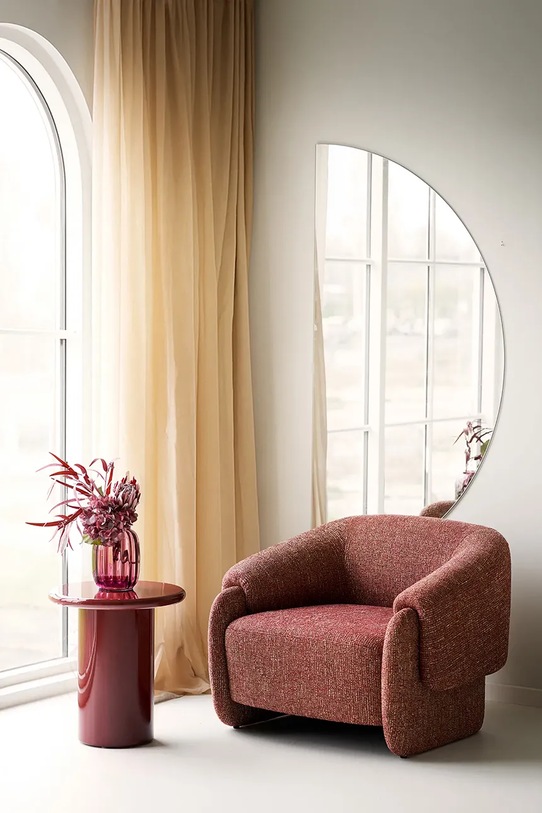 Salon i sypialnia House Nordic wazon dekoracyjny 21 cm 4442068 różowy