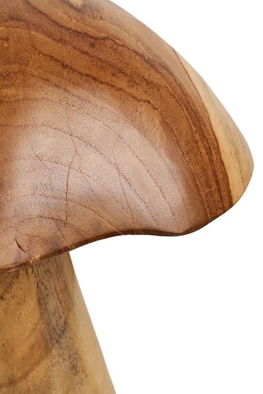 Salon i sypialnia House Nordic zestaw figurek dekoracyjnych z drewna teak 4501180 brązowy