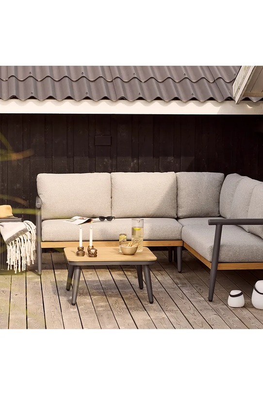 Salon i sypialnia House Nordic świecznik dekoracyjny 6,5 / 7,5 / 8 cm 3-pack 4561310 żółty