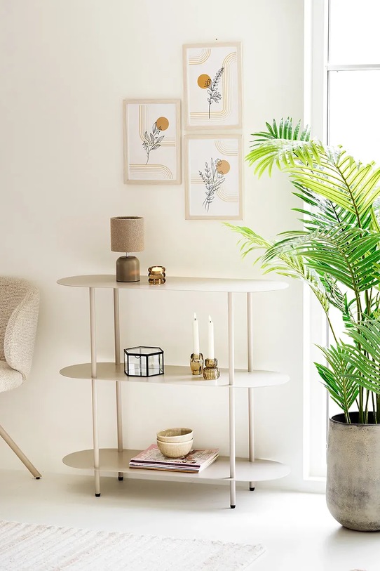 Salon i sypialnia House Nordic ramka na zdjęcie Madison 30 x 21 x 1,5 cm 3-pack 4981012 beżowy