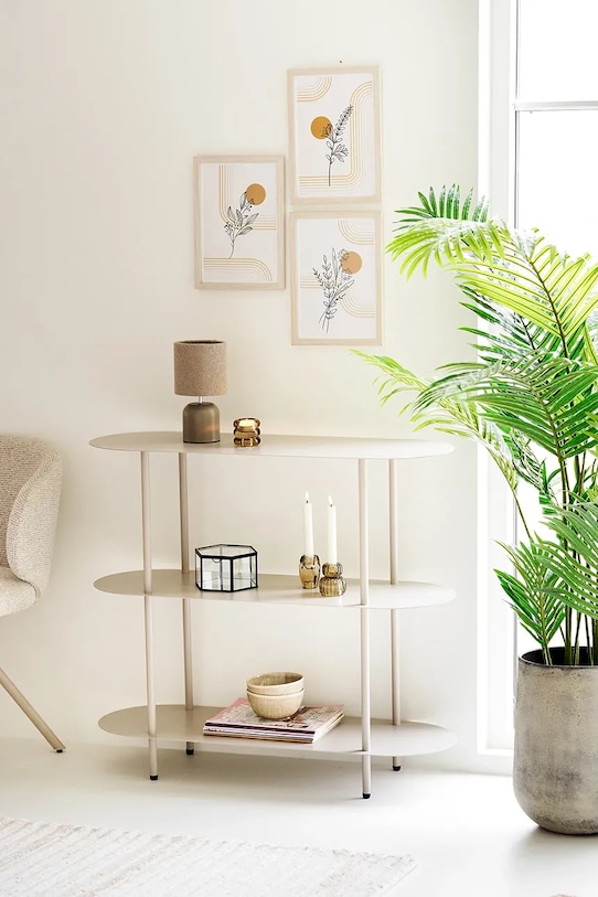 Salon i sypialnia House Nordic ramka na zdjęcie Madison 30 x 21 x 1,5 cm 3-pack 4981012 beżowy