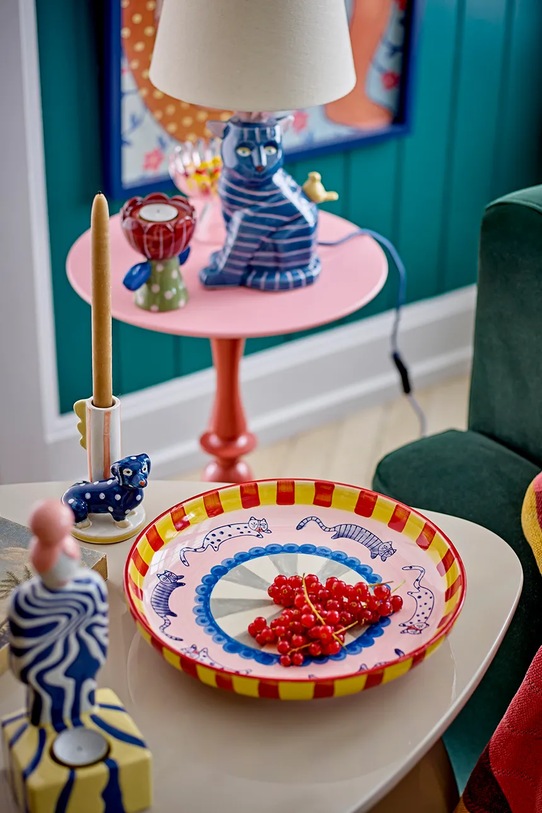 Bloomingville sfeșnic decorativ Dachsy 12 cm 82063239 multicolor