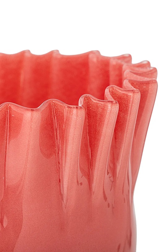 Διακοσμητικό βάζο Bloomingville Janine 30 cm 82072741 πορτοκαλί AA00