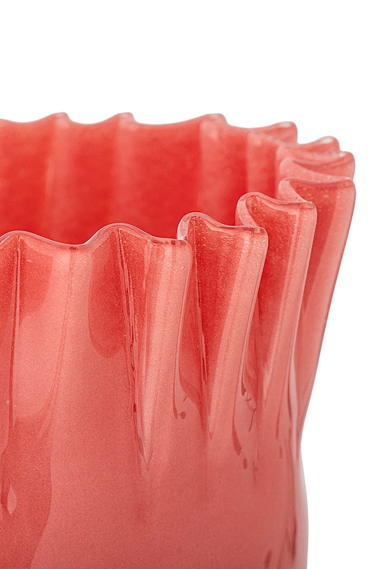 Διακοσμητικό βάζο Bloomingville Janine 30 cm 82072741 πορτοκαλί AA00