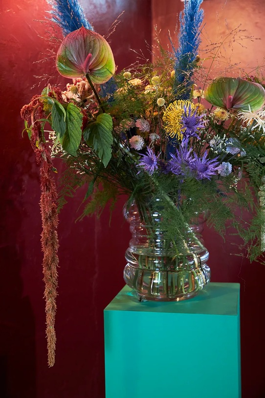 Byon wazon dekoracyjny 26 x 30 cm transparentny 5263926800