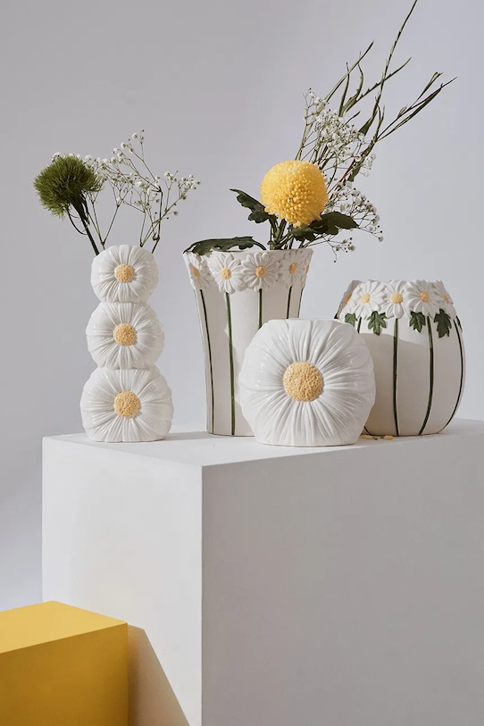 Bizzotto wazon dekoracyjny z ceramiki 14,50 x 20,50 cm 503544 multicolor AA00