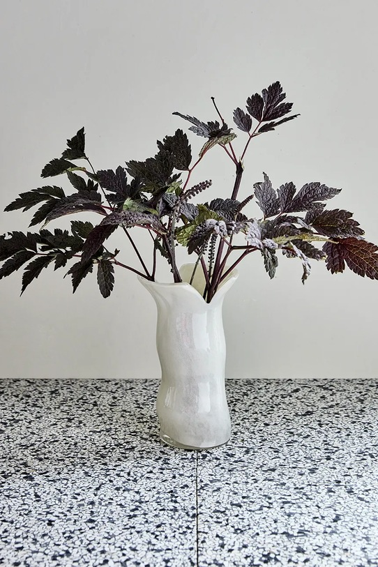 Living și dormitor House Doctor vază decorativă HDCuff 24 cm 900001284 bej