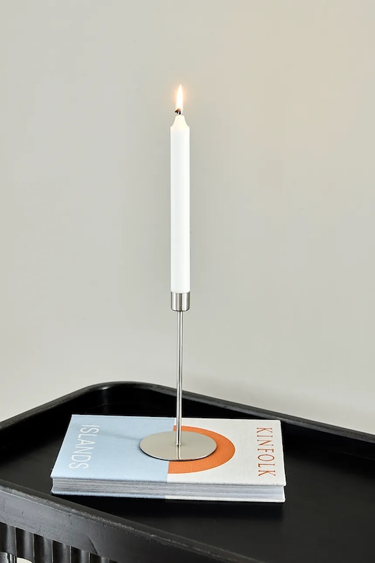 Διακοσμητικό κηροπήγιο House Doctor HDAnit 20 cm 900001048 γκρί AA00