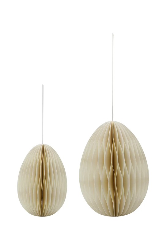 Διακοσμητικά ειδώλια House Doctor HDEggs 15 / 19 cm 2-pack μπεζ 900001272