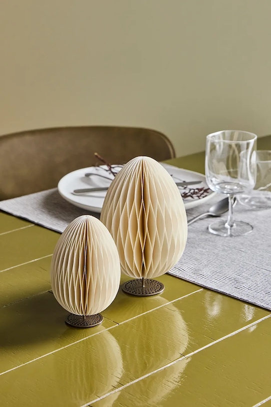 Διακοσμητικά ειδώλια House Doctor HDEggs 15 / 19 cm 2-pack μπεζ 900001272