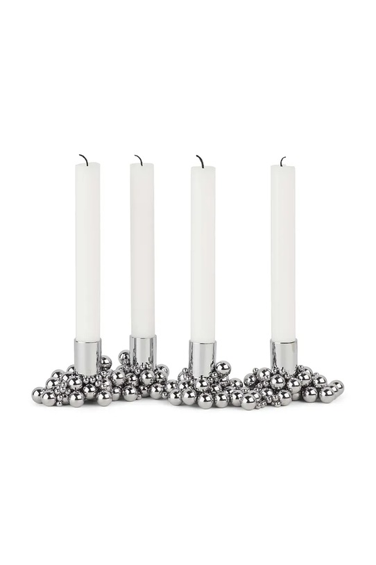 Gejst świecznik ze stali szary G10042