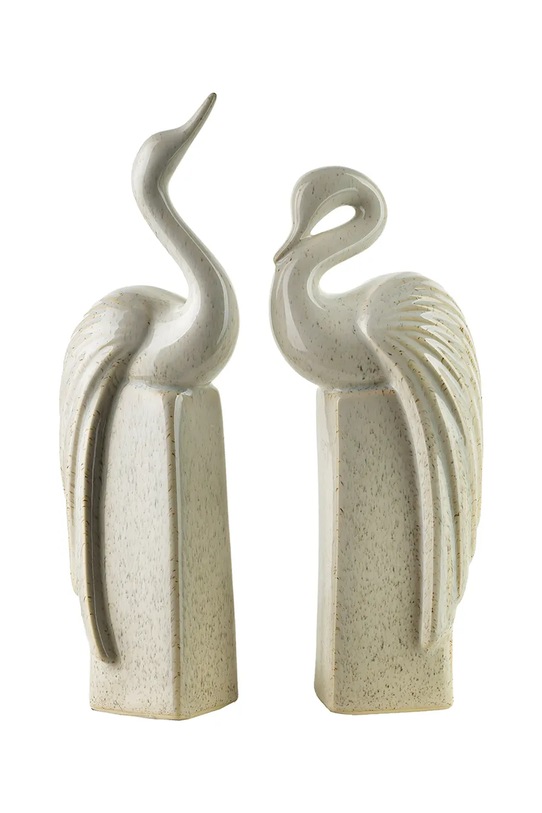 Inne figurka dekoracyjna z ceramiki szkliwionej 11,5 x 9 x 31 cm HTC2636 beżowy AA00