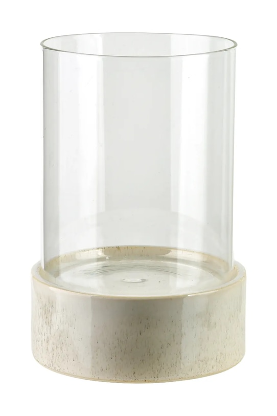 Inne świecznik dekoracyjny 18 x 18 x 21 cm beżowy HTC2544