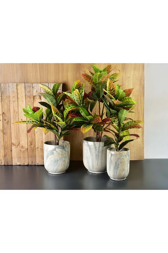 Salon i sypialnia Inne sztuczna roślina dekoracyjna 15 x 15 x 60 cm HTQC2117 multicolor