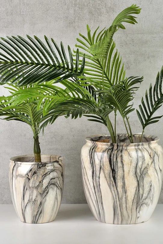 Salon i sypialnia Inne sztuczna roślina dekoracyjna 15 x 15 x 60 cm HTQC2087 zielony