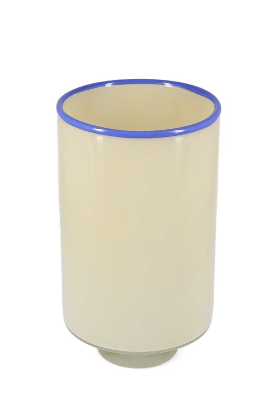 ONA wazon dekoracyjny ze szkła barwionego 15 x 26 cm 262288 beżowy AA00