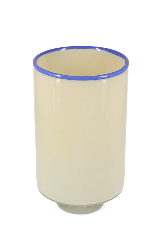 ONA wazon dekoracyjny ze szkła barwionego 15 x 26 cm 262288 beżowy AA00