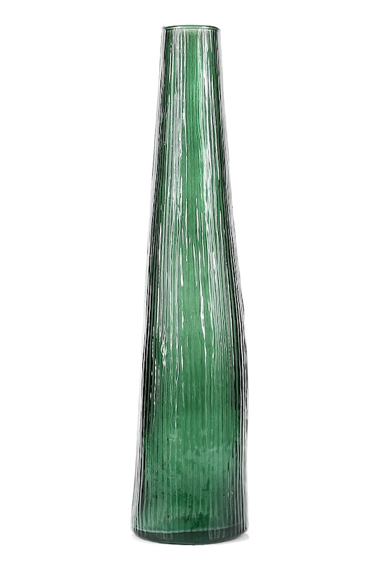 S|P Collection wazon dekoracyjny ze szkła barwionego 9 x 40 cm zielony 855015