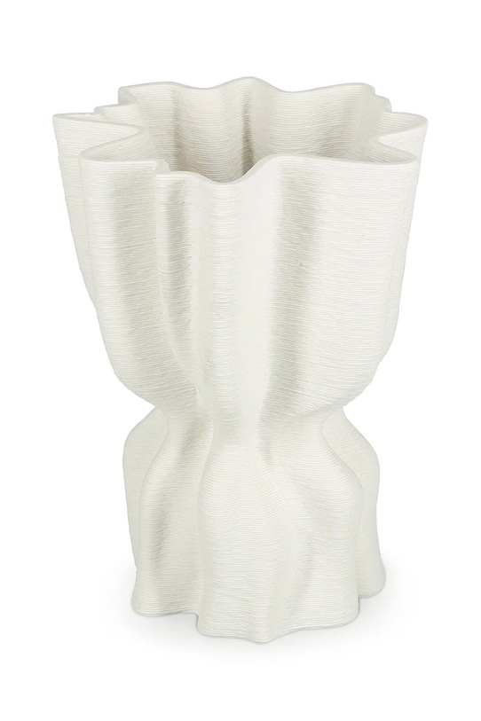 S|P Collection wazon dekoracyjny z kamionki 17 x 13,5 x 22 cm 820300 biały AA00