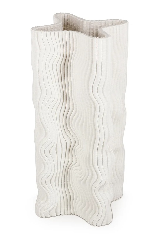 S|P Collection wazon dekoracyjny z kamionki 17,5 x 17,5 x 33 cm 820305 biały AA00