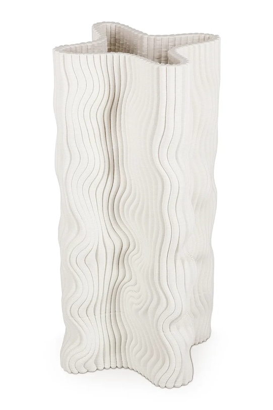 S|P Collection wazon dekoracyjny z kamionki 17,5 x 17,5 x 33 cm 820305 biały AA00