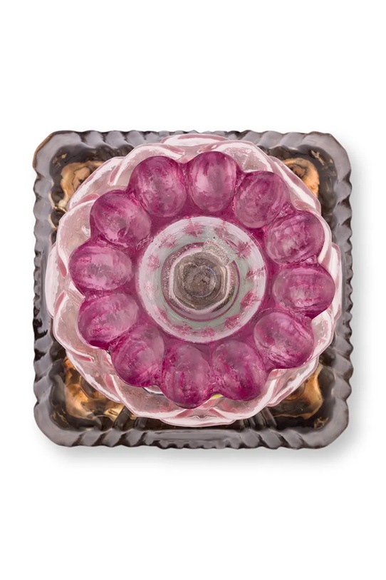 Pip Studio świecznik dekoracyjny ze szkła barwionego 9,5 x 9,5 x 23,5 cm 51092155 multicolor AA00