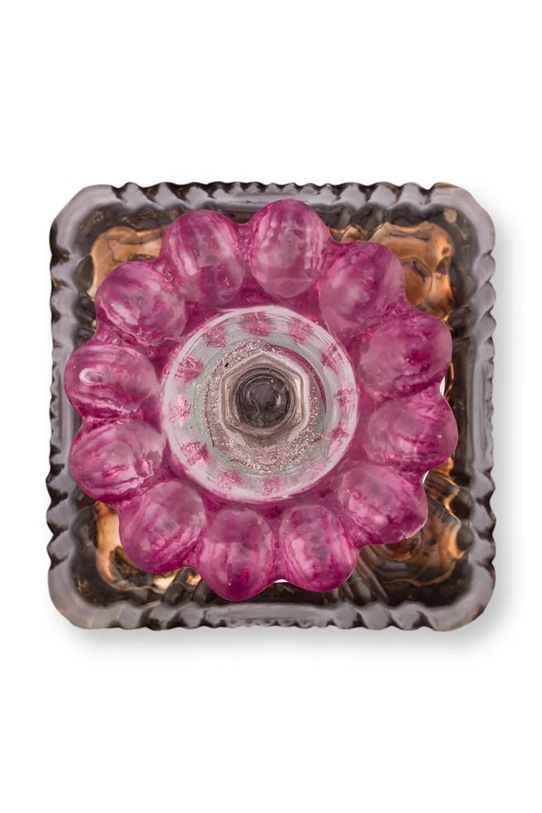 Pip Studio świecznik dekoracyjny ze szkła barwionego 9,5 x 9,5 x 28 cm 51092156 multicolor AA00