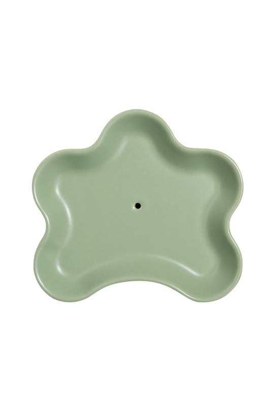 Octaevo uchwyt na kadzidełko z kamionki 8 x 9 x 5,5 cm OCTIHG.22 zielony AA00