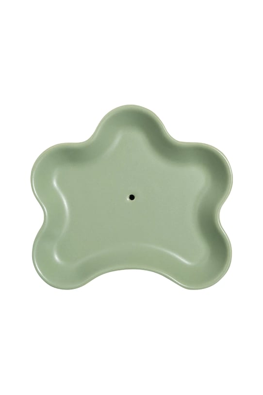 Octaevo uchwyt na kadzidełko z kamionki 8 x 9 x 5,5 cm OCTIHG.22 zielony AA00