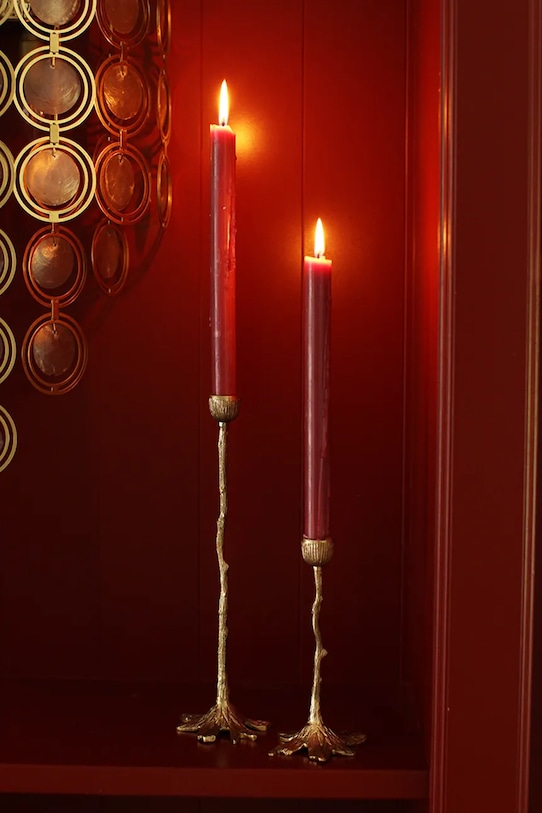 Obývacia izba a spálňa Doing Goods svietnik dekoratívny mosadzný 30,8 x 10 x 10 cm 1.20.30.015.921.5 žltá