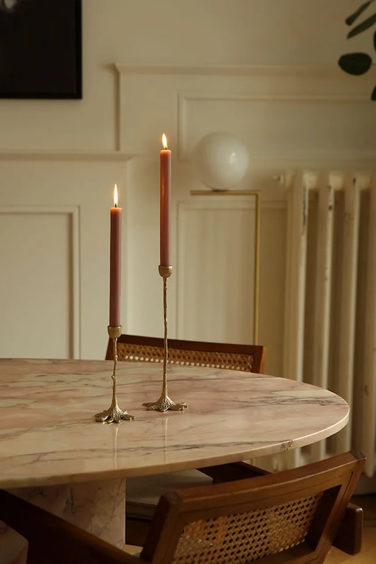 Doing Goods svietnik dekoratívny mosadzný 30,8 x 10 x 10 cm 1.20.30.015.921.5 žltá