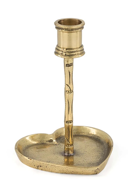 Doing Goods świecznik dekoracyjny mosiężny 10 x 14 x 10 cm żółty 1.20.30.034.926.3