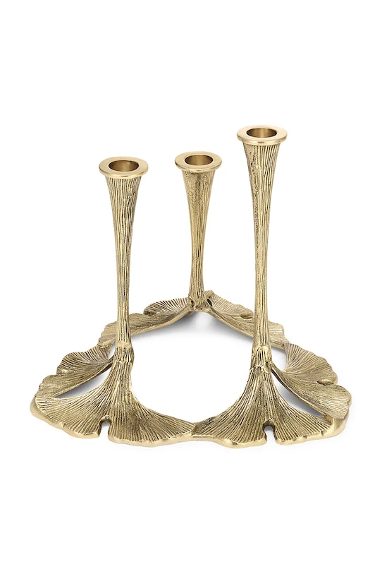 Doing Goods Svietnik dekoratívny mosadzný 24 x 24 x 21,5 cm 1.20.30.040.926.5 žltá AA00