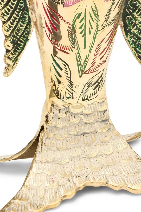 Salon i sypialnia Doing Goods wazon dekoracyjny mosiężny 28 x 11,2 x 5,3 cm 1.20.25.004.926.5 multicolor