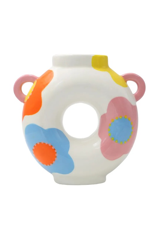 Qué Rico wazon dekoracyjny z dolomitu 16 x 6,5 x 15,5 cm multicolor 148.01396