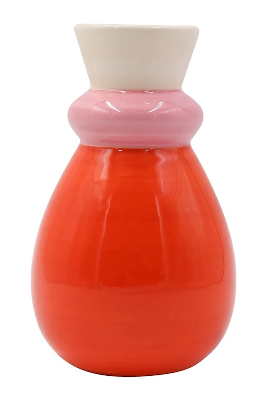 Qué Rico wazon dekoracyjny z dolomitu 9,5 x 9,5 x 15 cm multicolor 148.00893