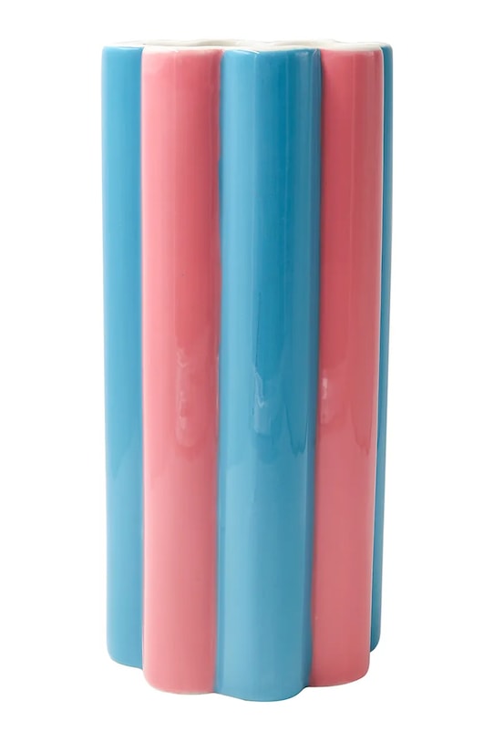 Qué Rico wazon dekoracyjny z dolomitu 12,5 x 12,5 x 26,5 cm multicolor 148.01401