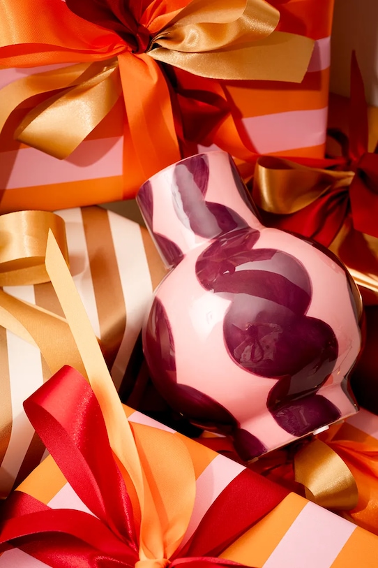 Qué Rico wazon dekoracyjny z dolomitu 12 x 12 x 15,5 cm 148.01470 multicolor