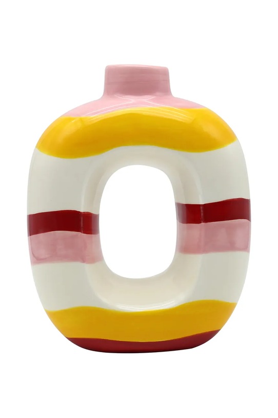 Qué Rico wazon dekoracyjny z dolomitu 18 x 8,5 x 22 cm multicolor 148.01472