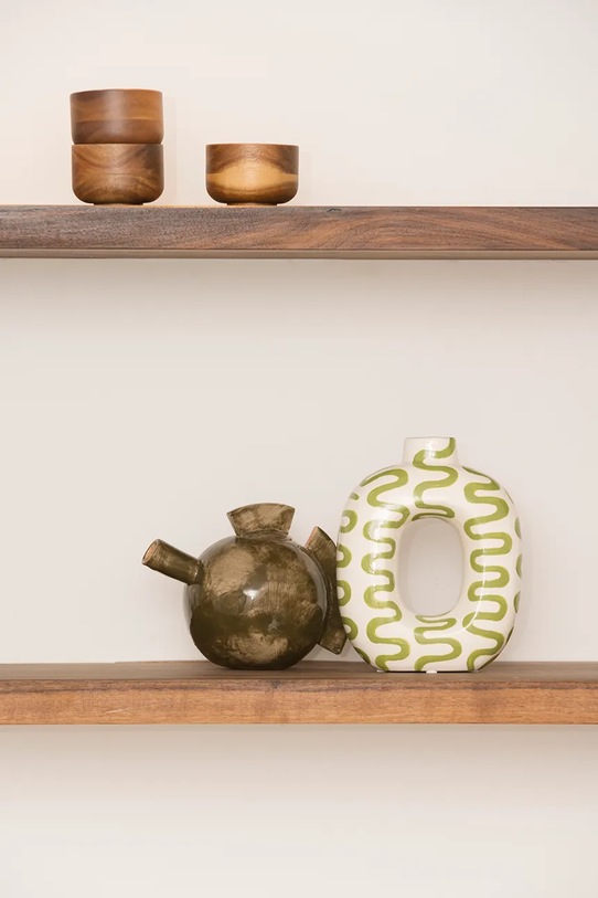 Qué Rico wazon dekoracyjny z dolomitu 18 x 8,5 x 22 cm 148.01473 multicolor AA00