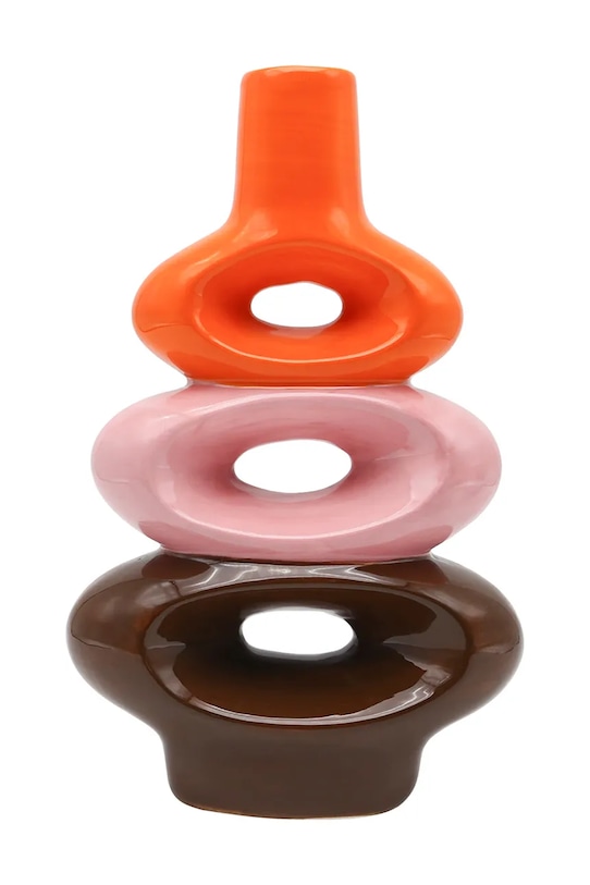 Qué Rico wazon dekoracyjny z dolomitu 15,2 x 6,5 x 23,5 cm multicolor 148.01475