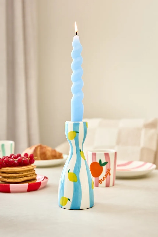 Qué Rico wazon dekoracyjny z dolomitu 7,5 x 7,5 x 16 cm 148.01582 multicolor AA00