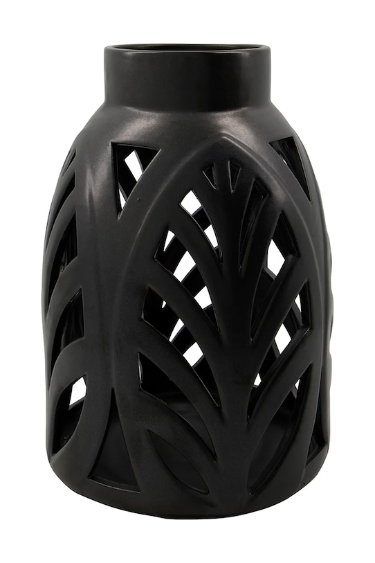 House Doctor Latarenka dekoracyjna z kamionki 32 x 12 x 22 cm czarny 900001134