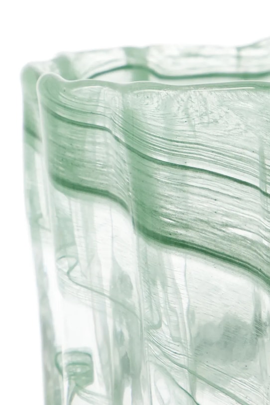 House Doctor sada svícnů stojací z barevného skla 11,5 x 8 x 10 cm 900001292 zelená AA00